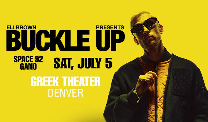 Event image for "Eli Brown Presents Buckle Up"
