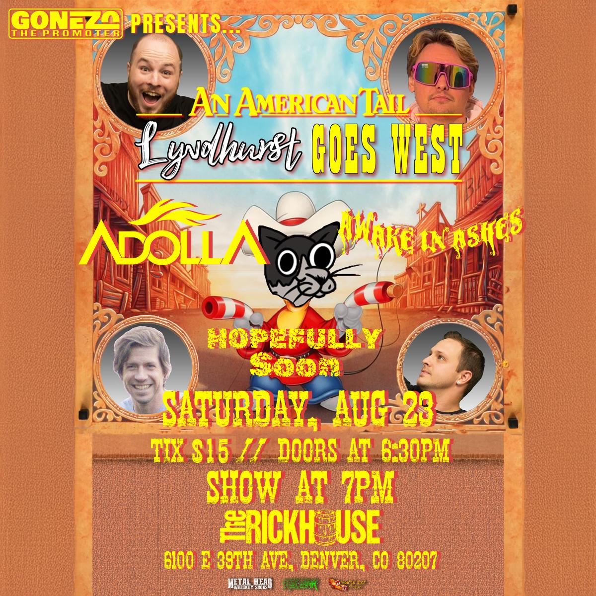 Event image for "Adolla @ The Rickhouse"