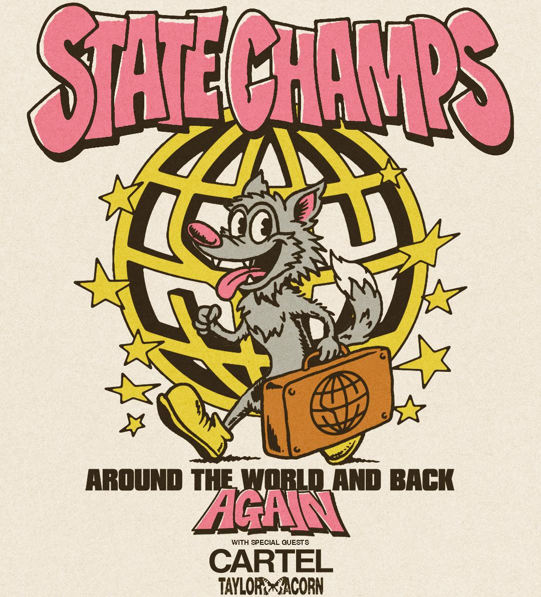 Event image for "State Champs: Around the World and Back Again"
